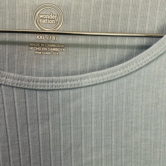 Wonder Nation Light Blue Sparkle Dress - Picture 3 of 9